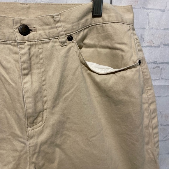 Lauren Cropped pants, Khaki, women Size 10. Excellent shape. Preowned, nice. - Picture 7 of 11